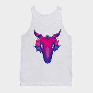 Bisexual Pride Flag Dragon - 2018 Tank Top